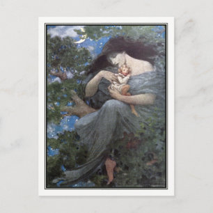 Jessie Willcox Smith - The Great Beech Tree Postkarte