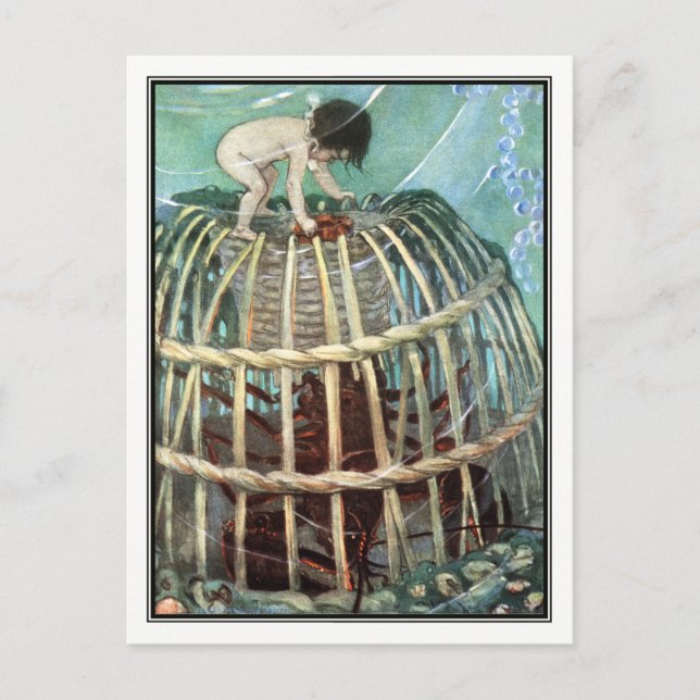 Jessie Willcox Smith - The Water-Babies Postkarte (Vorderseite)