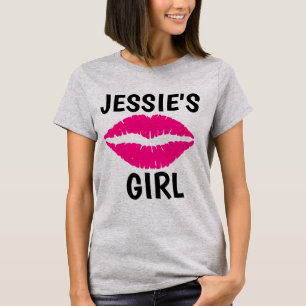 JESSIE'S GIRL VINTAGE KISS-T - SHIRT der 1980er Ja