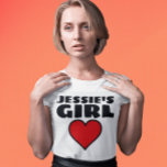 JESSIE'S GIRL VINTAGEN T - SHIRT der 80er Jahre<br><div class="desc">JESSIE'S' GIRL T - Shirt,  Hoodies,  Tankdecken und Sweatshirts</div>