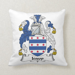 Jessop Familienwappen Kissen