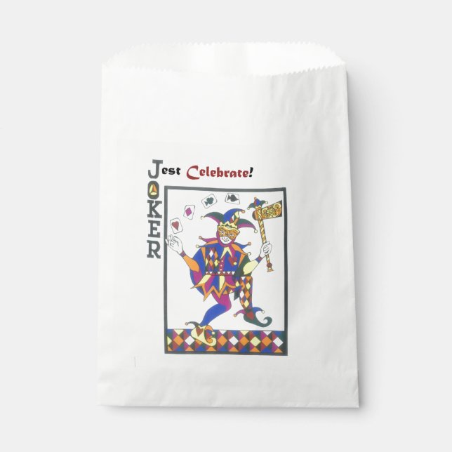 Jest Celebrate Favor Bag Geschenktütchen (Vorderseite)