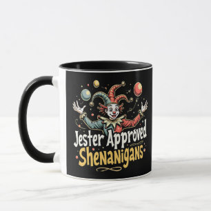 Jester Approved Shenanigans Circus Clown Tasse