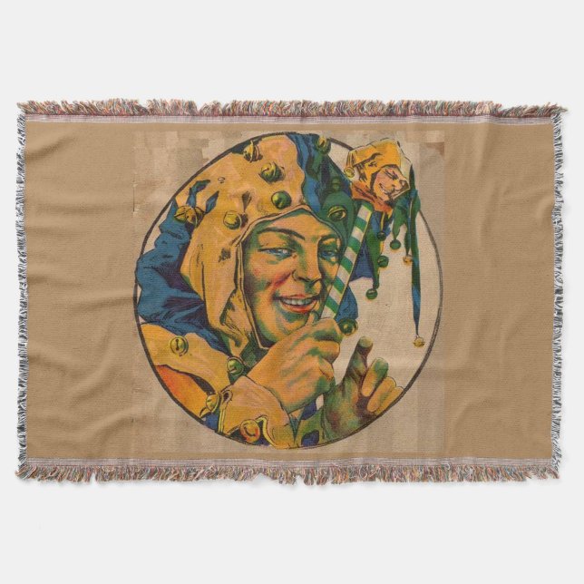 Jester aus den 1920er Jahren Decke (Vorderseite)