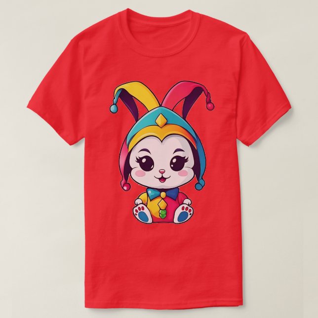 Jester Bunny T-Shirt (Design vorne)