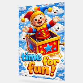 Jester celebration acrylschild