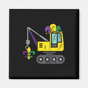 Jester Crane Mardi Gras Niedlich Boys Kids Kleinki Magnet