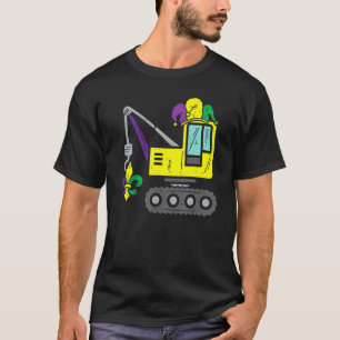 Jester Crane Mardi Gras Niedlich Boys Kids Kleinki T-Shirt