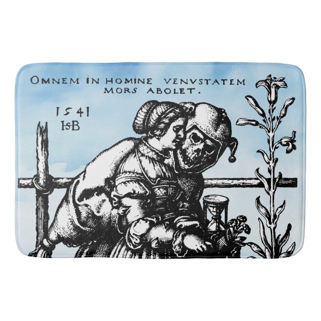 Jester Death und der Maiden Badematte (Vorderseite)