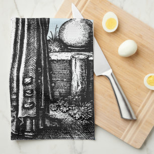 Jester Death und der Maiden Geschirrtuch