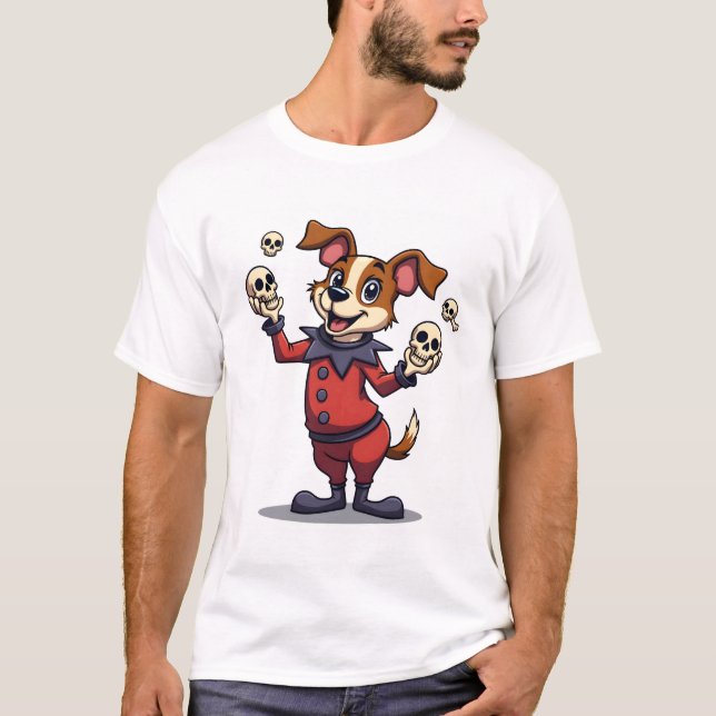 Jester Jack Russell T-Shirt (Vorderseite)