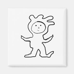 Jester Jammies von Cussdum Designs Magnet