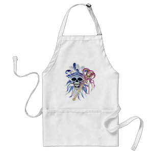 Jester Skull Schürze