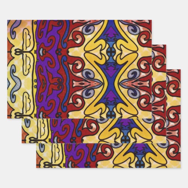 Jester's Hat Geschenkpapier Set (Set)