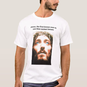 Jesu blaue Augen T-Shirt