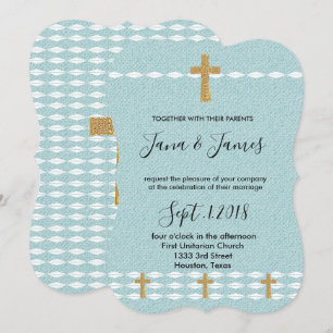 Jesu Christi-Hochzeit Einladung