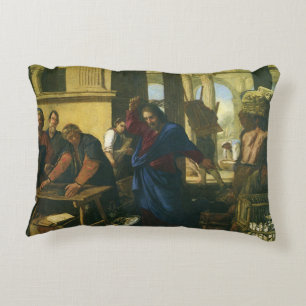Jesu Christi Tempelreinigung Dekokissen