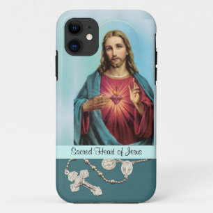 Jesu Heilige Herzblut und Rosenkranz Case-Mate iPhone Hülle