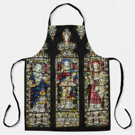 Jesu Jungfrau Mary Joseph Festglas Religiöse Schürze