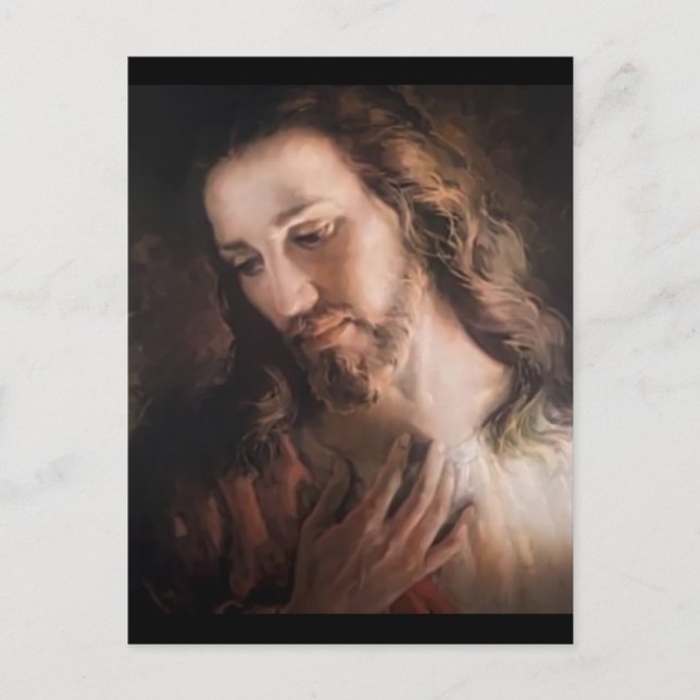 Jesu Postcard Postkarte (Vorderseite)