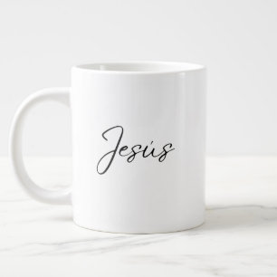 'Jesu' tägliche Andacht Stille Morgen Reflexion Jumbo-Tasse