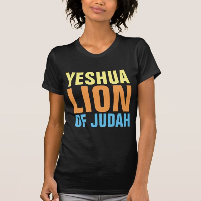 JESUHA LION JUDAH T - Shirt (Vorderseite)