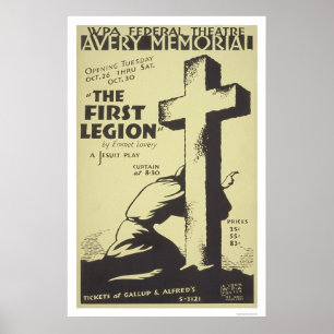 Jesuit-erste Legion WPA 1937 Poster