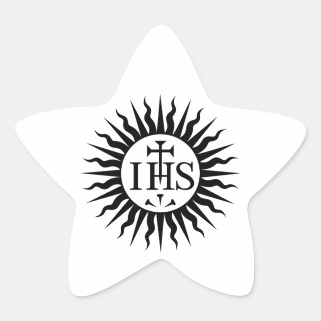 Jesuitenbund Stern-Aufkleber (Vorderseite)