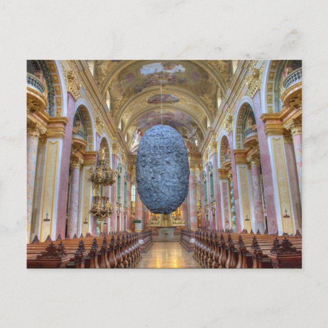 Jesuitenkirche Wien Österreich Postkarte (Vorderseite)