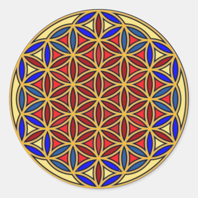 Jesus10 Runder Aufkleber (Vorderseite)