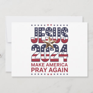Jesus 2024 Lass Amerika wieder beten Einladung