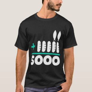 Jesus 2 Fische 5 Brote 5000 Auserwählte Gegen Die  T-Shirt