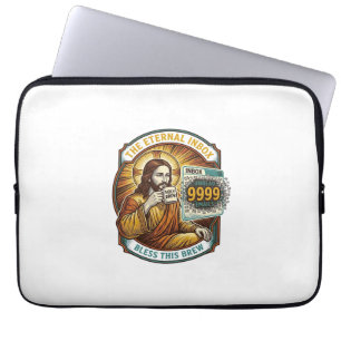 Jesus 9999 ungelesene E-Mails Inbox Zero Büro Humo Laptopschutzhülle