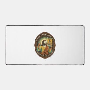 Jesus Abgelaufenes Software-Abonnement Paywall Tec Schreibtischunterlage