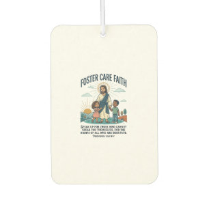 Jesus Adoption Pflege Grafik T-Shirt Christlich A Autolufterfrischer