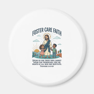 Jesus Adoption Pflege Grafik T-Shirt Christlich A Magnet