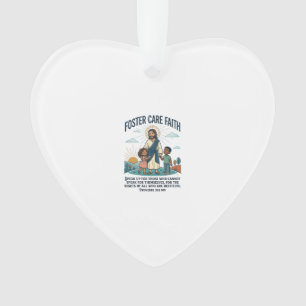 Jesus Adoption Pflege Grafik T-Shirt Christlich A Ornament