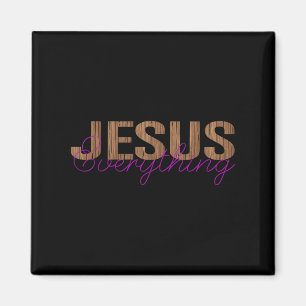 Jesus alles Christliche Kreuz Gott Glaube Bibel R Magnet