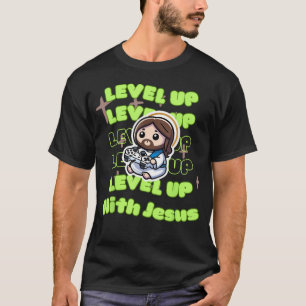 Jesus als Chibi Kawaii Christ - Level erreicht T-Shirt