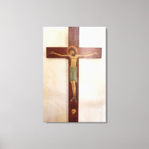 Jesus am Kreuz Kunst Leinwanddruck