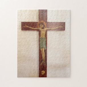 Jesus am Kreuz Kunst Puzzle