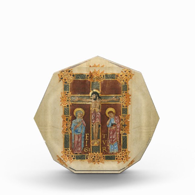 Jesus am Kreuz, Mary und John Fotoblock (Vorderseite)