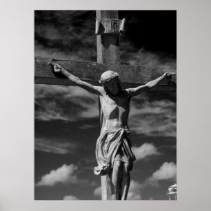 Jesus am Kreuz Poster