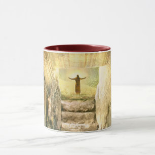Jesus am leeren Grab Auferstehung Tasse