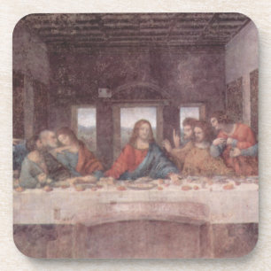 Jesus am letzten Abendmahl, Leonardo da Vinci Getränkeuntersetzer