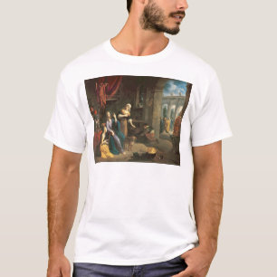 Jesus am Zuhause von Martha und von Mary T-Shirt