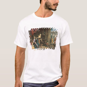 Jesus am Zuhause von Martha und von Mary T-Shirt