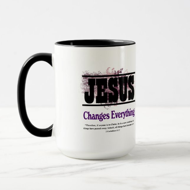 Jesus ändert alles tasse (Links)