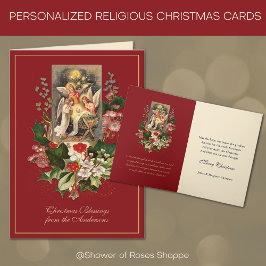 Jesus Angels Weihnachtskarte Feiertagskarte