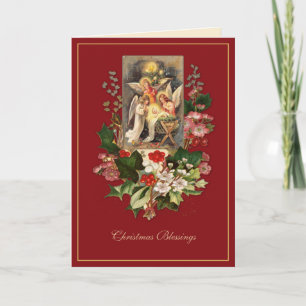 Jesus Angels Weihnachtskarte Feiertagskarte